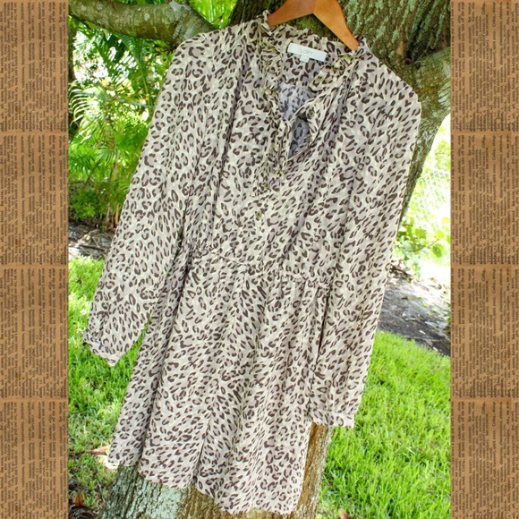 LOFT Dresses & Skirts - Loft Leopard Dress